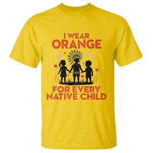 Native American Child Orange Shirt Day T Shirt I Wear Orange For Every Native Child TS14 Daisy Print Your Wear