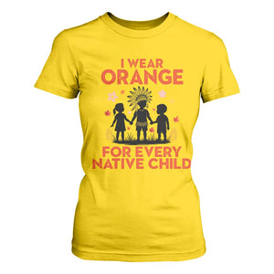 Native American Child Orange Shirt Day T Shirt For Women I Wear Orange For Every Native Child TS14 Daisy Print Your Wear