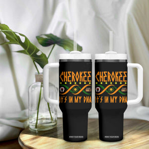 Cherokee Native American DNA Pride Tumbler With Handle It Is In My DNA TS14 Print Your Wear