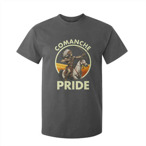 Native American Comanche Pride Indigenous People Day T Shirt For Kid TS14 Dark Heather Print Your Wear