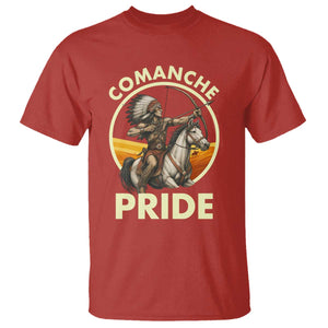 Native American Comanche Pride Indigenous People Day T Shirt TS14 Red Print Your Wear