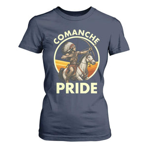 Native American Comanche Pride Indigenous People Day T Shirt For Women TS14 Navy Print Your Wear