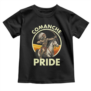 Native American Comanche Pride Indigenous People Day Toddler T Shirt TS14 Black Print Your Wear