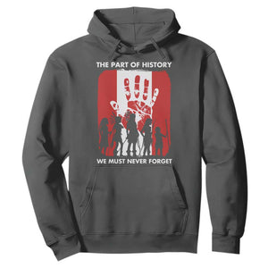 Native American Child Idian Hoodie The Part Of History We Must Never Forget TS14 Dark Heather Print Your Wear