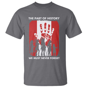 Native American Child Idian T Shirt The Part Of History We Must Never Forget TS14 Charcoal Print Your Wear