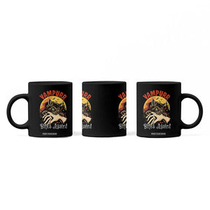 Vampurr Bites Again Coffee Mug Funny Vampire Cat Halloween Horror TS14 Print Your Wear