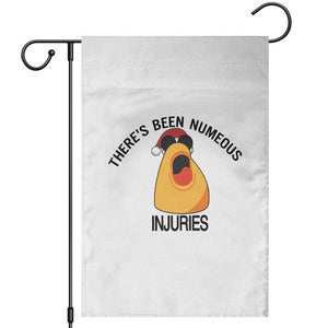 Marcus The Worm Christmas Meme Garden Flag There Is Been Numeous Injuries TS14 White Print Your Wear