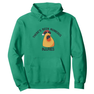 Marcus The Worm Christmas Meme Hoodie There Is Been Numeous Injuries TS14 Irish Green Print Your Wear