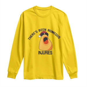 Marcus The Worm Christmas Meme Long Sleeve Shirt There Is Been Numeous Injuries TS14 Daisy Print Your Wear