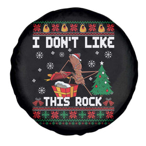 Marcus The Worm Christmas Meme Spare Tire Cover I Do Not Like This Rock TS14 Print Your Wear
