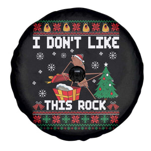 Marcus The Worm Christmas Meme Spare Tire Cover I Do Not Like This Rock TS14 Print Your Wear