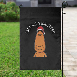 Marcus The Worm Christmas Meme Garden Flag I Am Mildly Irritated TS14 Print Your Wear