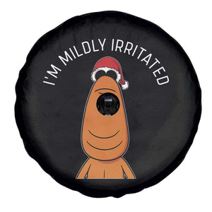 Marcus The Worm Christmas Meme Spare Tire Cover I Am Mildly Irritated TS14 Print Your Wear