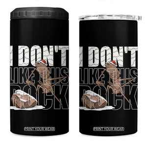 Marcus The Worm Christmas Meme 4 in 1 Can Cooler Tumbler Funny Brain Rot Gen Z TS14 One Size: 16 oz Black Print Your Wear