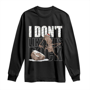 Marcus The Worm Christmas Meme Long Sleeve Shirt Funny Brain Rot Gen Z TS14 Black Print Your Wear