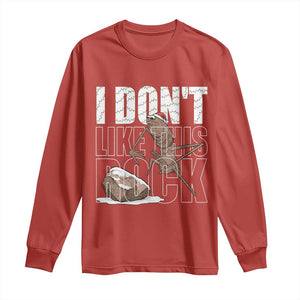 Marcus The Worm Christmas Meme Long Sleeve Shirt Funny Brain Rot Gen Z TS14 Red Print Your Wear