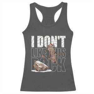 Marcus The Worm Christmas Meme Racerback Tank Top Funny Brain Rot Gen Z TS14 Dark Heather Print Your Wear