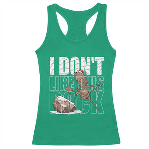 Marcus The Worm Christmas Meme Racerback Tank Top Funny Brain Rot Gen Z TS14 Irish Green Print Your Wear