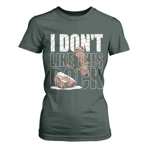 Marcus The Worm Christmas Meme T Shirt For Women Funny Brain Rot Gen Z TS14 Dark Forest Green Print Your Wear