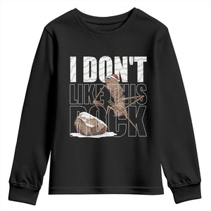 Marcus The Worm Christmas Meme Youth Sweatshirt Funny Brain Rot Gen Z TS14 Black Print Your Wear