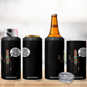 Marcus The Worm Christmas Meme 4 in 1 Can Cooler Tumbler Locally Owned Greek Restaurant TS14 Print Your Wear