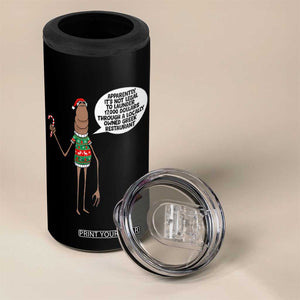 Marcus The Worm Christmas Meme 4 in 1 Can Cooler Tumbler Locally Owned Greek Restaurant TS14 Print Your Wear