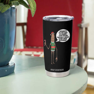 Marcus The Worm Christmas Meme Tumbler Cup Locally Owned Greek Restaurant TS14 Print Your Wear