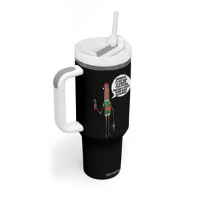 Marcus The Worm Christmas Meme Tumbler With Handle Locally Owned Greek Restaurant TS14 Print Your Wear