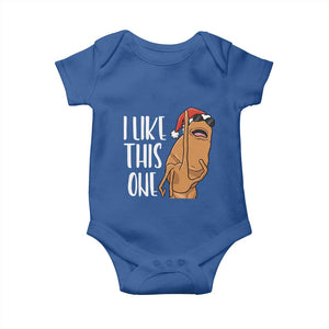 Marcus The Worm Christmas Meme Baby Onesie I Like This One TS14 Royal Blue Print Your Wear