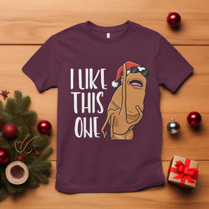 Marcus The Worm Christmas Meme T Shirt I Like This One TS14 Maroon Print Your Wear