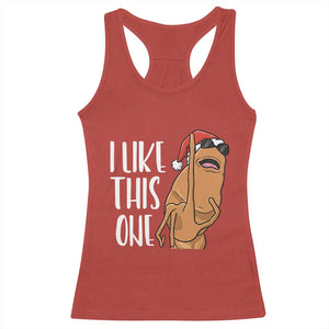 Marcus The Worm Christmas Meme Racerback Tank Top I Like This One TS14 Red Print Your Wear