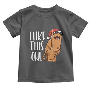 Marcus The Worm Christmas Meme Toddler T Shirt I Like This One TS14 Dark Heather Print Your Wear