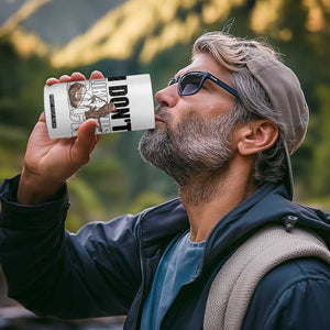 Marcus The Worm Christmas Meme 4 in 1 Can Cooler Tumbler I Do Not Like This Rock Xmas TS14 Print Your Wear