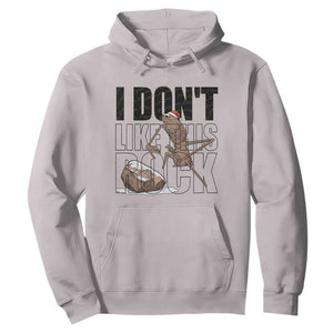 Marcus The Worm Christmas Meme Hoodie I Do Not Like This Rock Xmas TS14 Ice Gray Print Your Wear