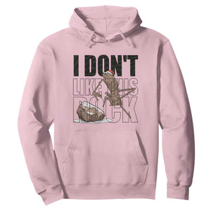 Marcus The Worm Christmas Meme Hoodie I Do Not Like This Rock Xmas TS14 Light Pink Print Your Wear