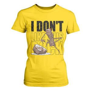Marcus The Worm Christmas Meme T Shirt For Women I Do Not Like This Rock Xmas TS14 Daisy Print Your Wear