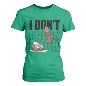 Marcus The Worm Christmas Meme T Shirt For Women I Do Not Like This Rock Xmas TS14 Irish Green Print Your Wear