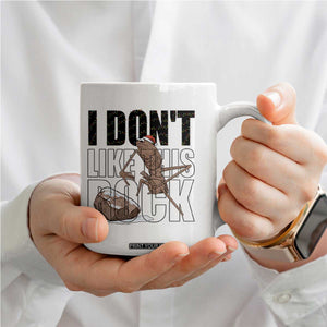 Marcus The Worm Christmas Meme Coffee Mug I Do Not Like This Rock Xmas TS14 Print Your Wear