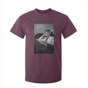 John F Kennedy Quote T Shirt For Kid American President History TS14 Maroon Print Your Wear