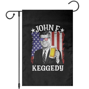 John F Kennedy Garden Flag 4th of July America Flag Beer TS14 Black Print Your Wear