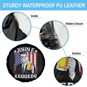 John F Kennedy Spare Tire Cover 4th of July America Flag Beer TS14 Print Your Wear