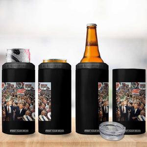 John F Kennedy American President History 4 in 1 Can Cooler Tumbler TS14 Print Your Wear