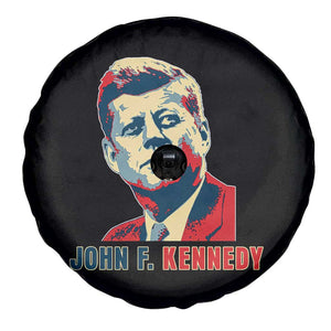 John F Kennedy American Flag US President Spare Tire Cover TS14 Print Your Wear