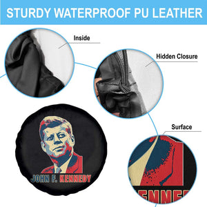 John F Kennedy American Flag US President Spare Tire Cover TS14 Print Your Wear