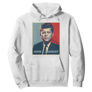 John F Kennedy Hoodie American President History US Presidential Leader TS14 White Print Your Wear