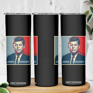 John F Kennedy Skinny Tumbler American President History US Presidential Leader TS14 Print Your Wear