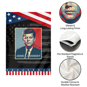 John F Kennedy Garden Flag American President History US Presidential Leader TS14 Print Your Wear