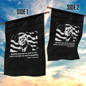 John F Kennedy Quote Garden Flag American Flag US President TS14 Print Your Wear