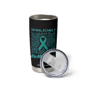 Sexual Assault Awareness Month Tumbler Cup TS14 Print Your Wear
