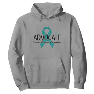 Sexual Assault Awareness Advocate Hoodie TS14 Sport Gray Print Your Wear